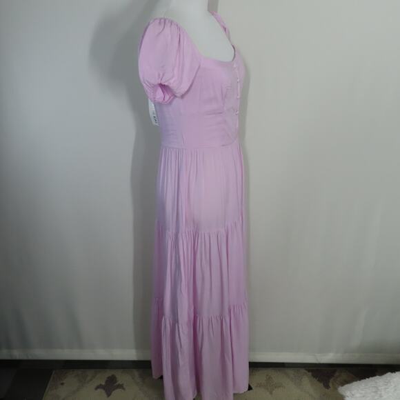 Yumi Kim Lavender Midi Cake Walk Dress Size Small - Picture 3 of 10